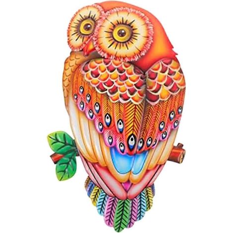 Wanddekoration Metallkunst Hängendes Metallvogel-Wandschild A-- (1/5)