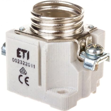 Portafusibles 1P E27 DII 25A 500V EZV 25 002322011