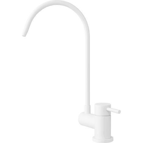 Shurity Simple Rubinetto di Prelievo 2 Vie Abbattibile Sottofinestra per Depuratori d’acqua 1/4” Bianco (1/5)