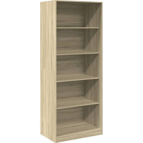 Maison Exclusive - Armadio Rovere Sonoma 80x50x200 cm in Legno tecnico