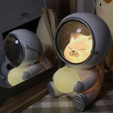 Lampe Astronaute pour Enfants - Décoration de Chambre Mignonne et Cadeau Créatif (1/2)