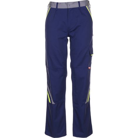 Arbeitshose Bundhose Visline marine/gelb/zink Größe 50 (1/5)