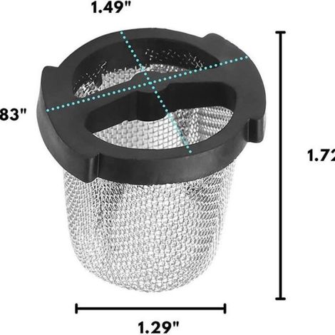 Filtre De Remplacement - Pour Nettoyeur Piscine Polaris 280 360 380 180 165 65 - 5 x 9 x 3 5 Cm - 10 G - Pack De 2 (1/5)