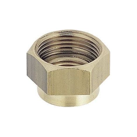 Manchon réduit laiton à visser FF - Fig 240 - 1/2' (15x21mm) 3/8' (12x17mm) - Adrien Riquier