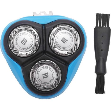 Ersatzscherkopf kompatibel mit Philips AT750 Rasierer, Blau