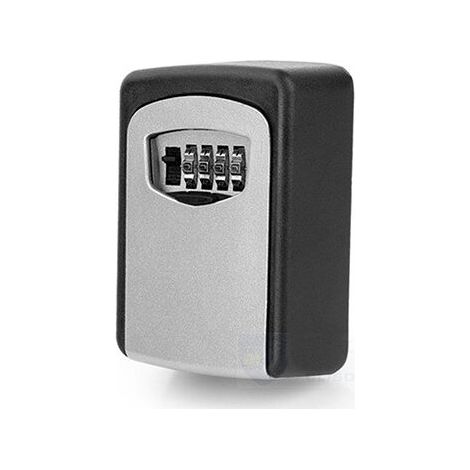 Mini Coffre a Cles Murale Exterieur Mot de Passe Combinees a 4 Chiffres