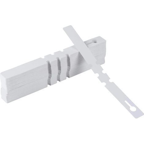 100 wasserfeste PVC-Rolletiketten für den Außenbereich – Namensschilder für Gemüse und Blumen – für Garten, Hof, Bauernhof, Terrasse, Rasen und Wiese (1/5)