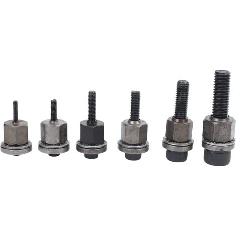 6PCS Main Rivet Écrou Tête Manuel Installation Simple Rivnut Outil Accessoire pour M6 M8 M10 (1/5)