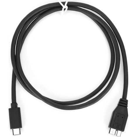 m USB 3.0 Typ-C auf Micro-B Kabel für Festplatte, 5 Gbit/s Hochgeschwindigkeitsübertragung