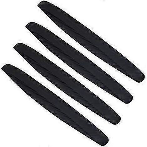 Lot de 4 protections de pare-chocs noires anti-collision, anti-rayures, universelles pour voitures, SUV et pick-ups. (1/4)