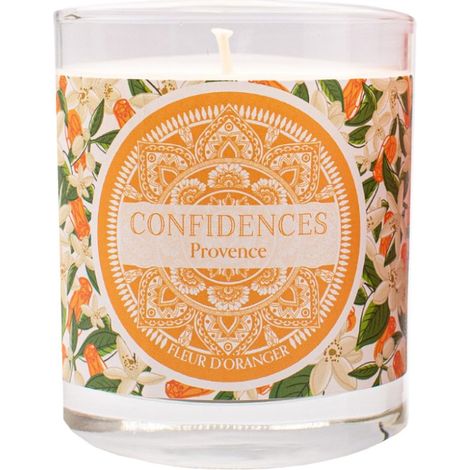 Bougie parfumée fleur oranger fabriquée en provence 280 g (1/3)