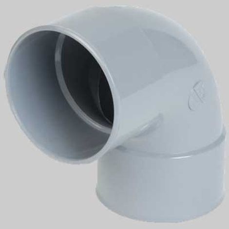 CURVA IN PVC 87° 30 F-F - Ø 100