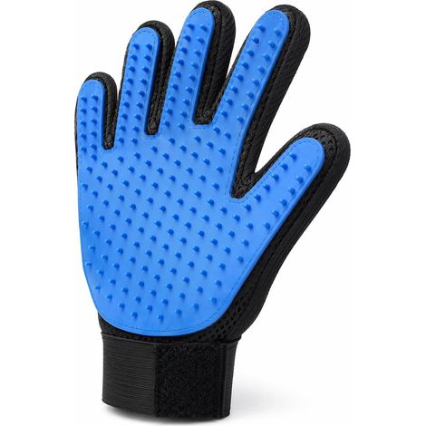 Pet Grooming Gloves, Cat and Dog Grooming Gloves, Silicone Brush, Cleaning Glove for Removing Dead Hair and Under Hair, Soft Grooming Glove for Cleaning and Bathing (1/5)