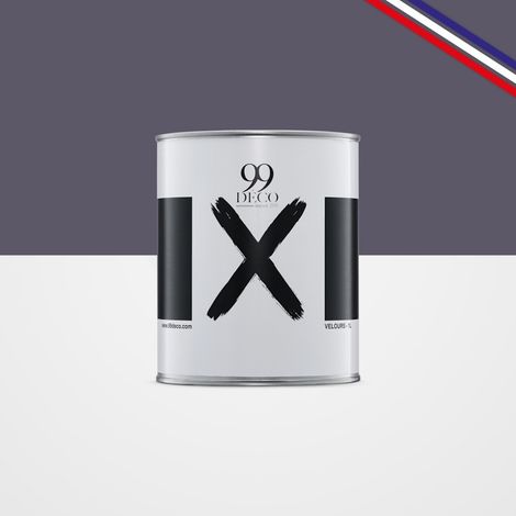 Peinture Mur Velours - Gris Soutenu - Interieur - 1l (1/5)