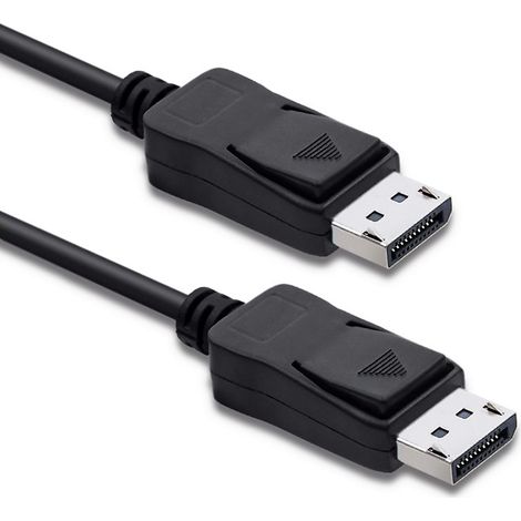 Conector Qoltec DisplayPort v1.4 macho  DisplayPort v1.4 macho  8K  1 m (1/5)
