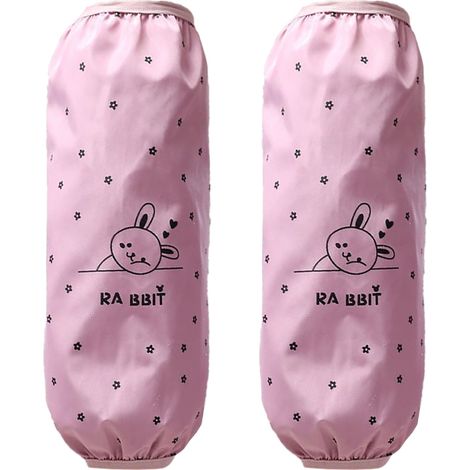 2 Paires de manchons de cuisine, imperméables, résistants aux graisses, réutilisables pour la préparation des repas