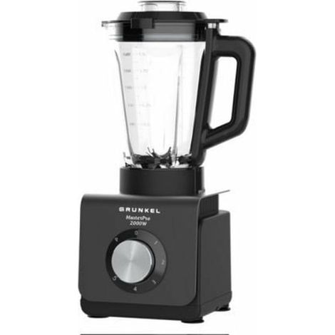 Frullatore a caraffa degrunkel bat-2000masterpro/ 2000w/ 5 velocità/ capacità 1,5l