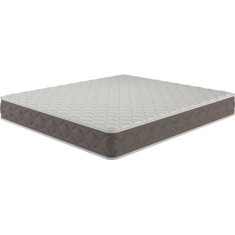 Dmora - Quadratische und halbe Matratze Dmauriz, Memory Foam-Matratze, ergonomische Matratze, milbenhemmende und hypoallergene Matratze, 100 % Made in Italy, 120 x 200 x 21 cm