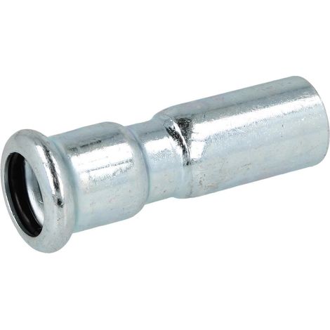 Raccord à sertir acier C réduction 18 x 15 mm M/F contour M