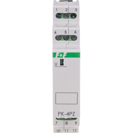 Relè elettromagnetico PK-4PZ 48V 48V AC/DC contatto: 2P I=2x8A 2Z I=2x8A 1 modulo (1/5)