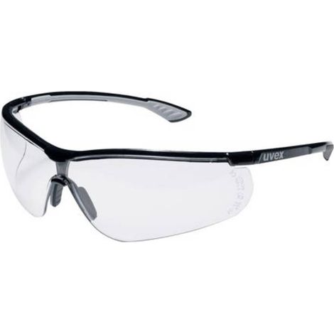 uvex sportstyle 9193080 Occhiali di protezione incl. Protezione raggi UV Grigio, Nero EN 166, EN 170 DIN 166, DIN 170 (1/2)