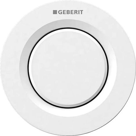 Geberit placca di comando a distanza pneumatico tipo 01 bianco (1/2)