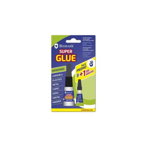 PEGAMENTO 8GR + PEGAMENTO SUPERGLUE 1GR BISMARK