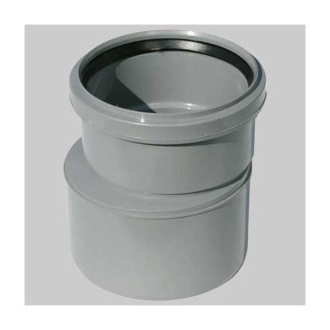RACCORDO DI PASSAGGIO PPPVC AUMENTO  F 110 PP c/guarn. X M 125 Pvc     MADE IN ITALY
