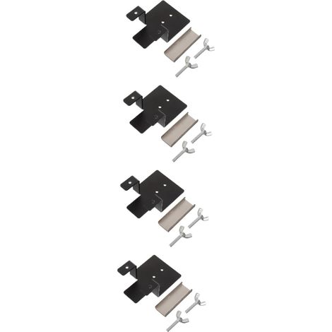 Lot de 4 butées antidérapantes pour matelas simple, pour éviter qu'il (1/5)