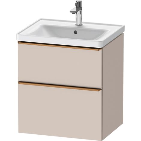 Duravit D-Neo Waschtischunterbau wandhängend, 584x625x452mm, 1