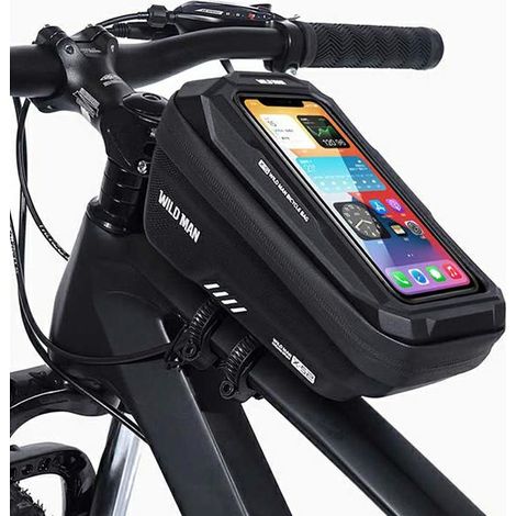 Funda/soporte para bicicleta Wildman XS2 1L, color negro. (1/5)