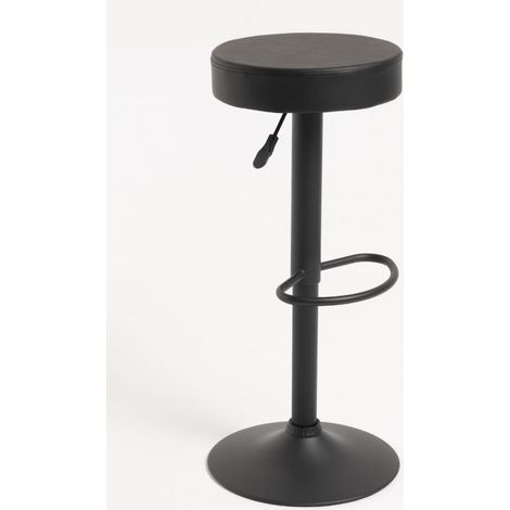 Packs Taburetes Altos - Pack 6 Taburetes Kros Black - Negro (1/5)