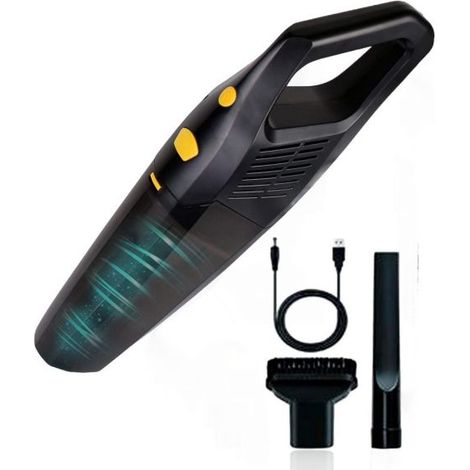 Aspirapolvere Portatile Auto Casa 70 Watt Ricaricabile Senza Fili 981391