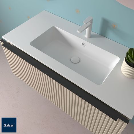 Salgar Griff Biba LINA 1000 BRUSHED BLACK (1/3)