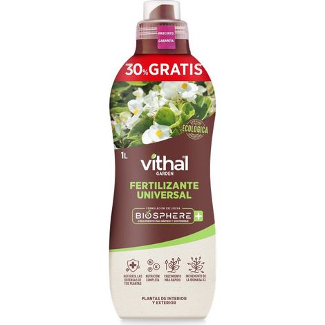 FERTILIZZANTE LIQUIDO UNIVERSALE BIOSP.PLUS - 1 L