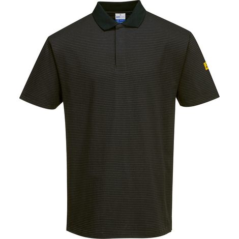 Polo Antistatique Esd - Taille M - Noir - Portwest