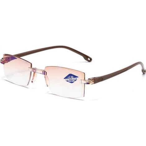 Lunettes De Lecture Intelligentes Anti-lumière Bleue Zoom Automatique Vision Loin Et Près Unisexe - 1 Pièce (1/5)