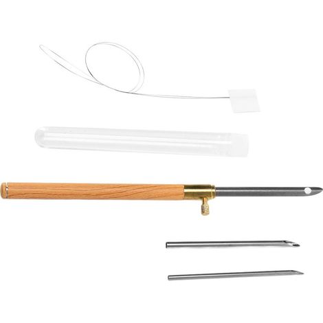 Set aus 3 Holz-Punchnadeln mit austauschbaren Griffen, Stick- und Strick-Punchwerkzeug (1/5)