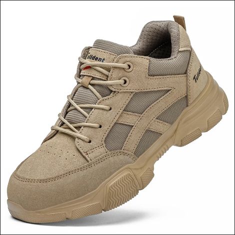 Bottes de travail et anti-perforation isolées pour électricien soudeur, anti-écrasement 10 kV, respirantes, chaussures pour hommes, taille 39 (1/5)