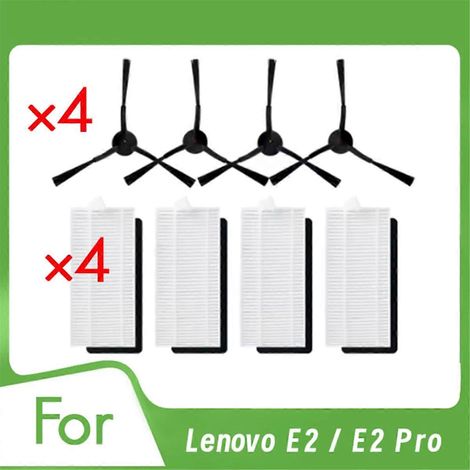 Side Brush And Filter For E2 / E2 Pro Vacuum Cleaner-- (1/5)