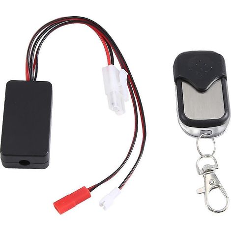 Contrôleur de treuil analogique automatique portable avec récepteur de télécommande sans fil compatible avec le véhicule tout-terrain télécommandé SCX10 1/10 (1/5)