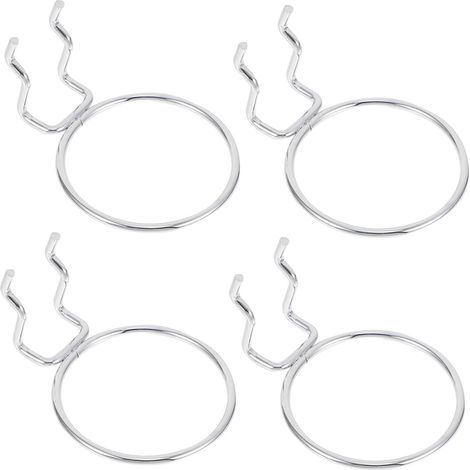 Haken aus Eisen für Lochwände 8 5 cm Ringe zum Aufhängen von (1/5)