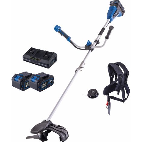 Scheppach Débroussailleuse BC-BCH380 40-X Set L2 20V - brushless - largeur coupe fil/lame 380 255 mm - 2 batteries 4Ah + chargeur