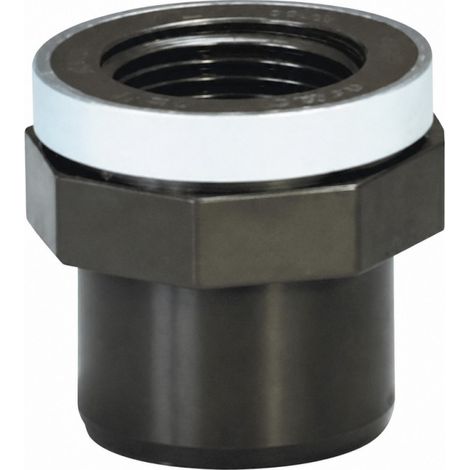 Tappo filettato femmina in PVC HTA con rinforzo 63/75 X 5060