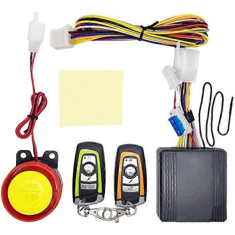 Motorcycle Bike Scooter Remote Control Anti-Theft (1/5)