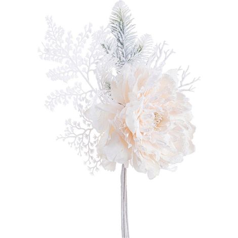 Rametto decorativo "Ginny" innevato per interni ed esterni h 52 cm -Armonia (1/3)