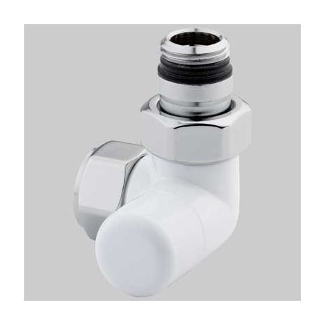 Detentore D Arredo ad Angolo Destro Bianco 1/2 x 2419 Arteclima
