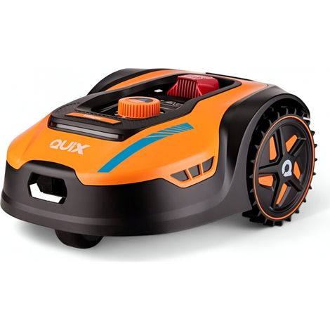 Robot tondeuse autonome 1000m² – Guidage par câble – Largeur de coupe 18cm – Batterie 20V 5Ah – Fonction mulching – Villager (1/5)