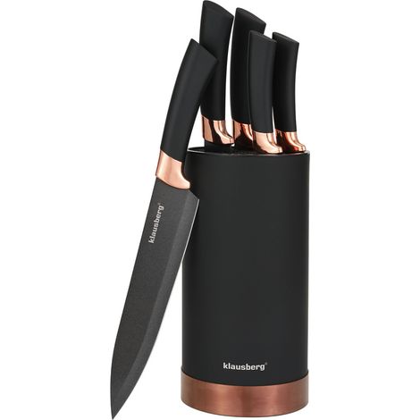 Set di 5 coltelli da cucina in ceppo Klausberg KB-7614 (1/5)