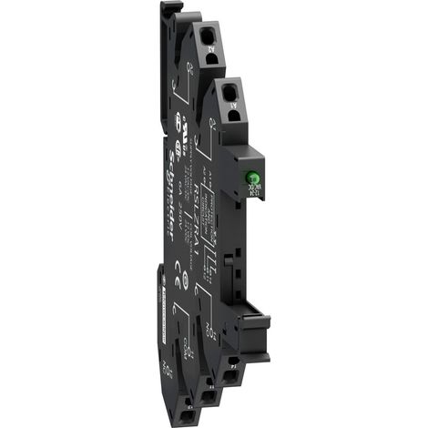 Toma HARMONY RSLZ 12-24 V CA/CC, 6,2 mm de ancho, 1 C/A, grado de protección IP20